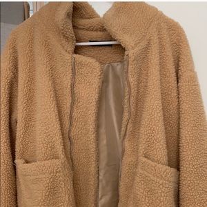 Teddy coat tan. Tags still on never worn :)